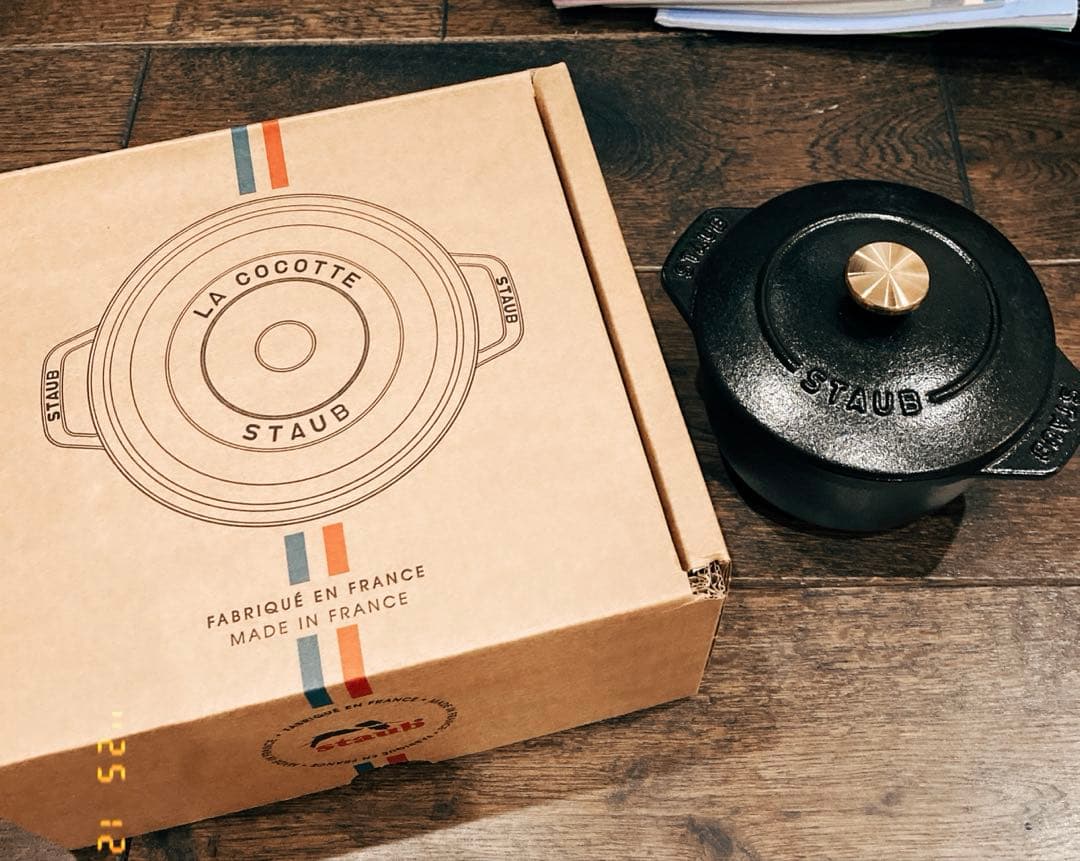 STAUB ストウブ ラ・ココット デ ゴハンS 黒