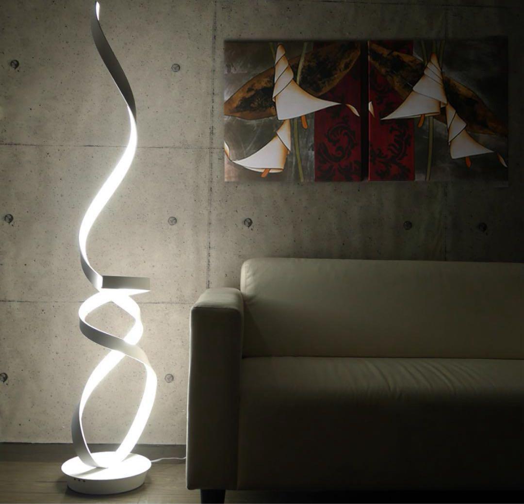 LEDフロアライト スタンドライト 調色調光 bluetooth FL-54WH