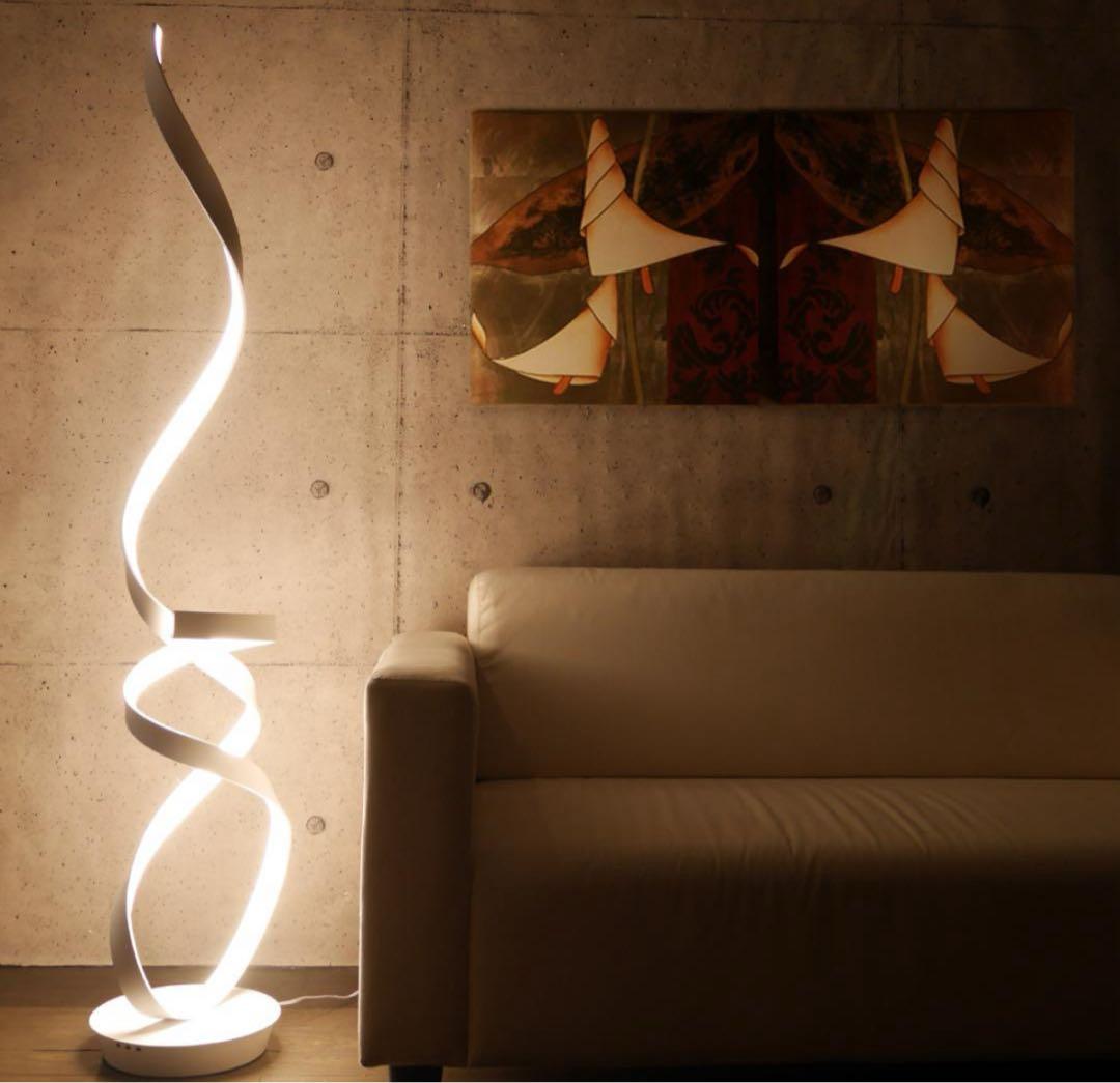 LEDフロアライト スタンドライト 調色調光 bluetooth FL-54WH