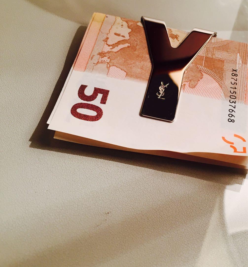 Yves Saint Laurent Yマネークリップ