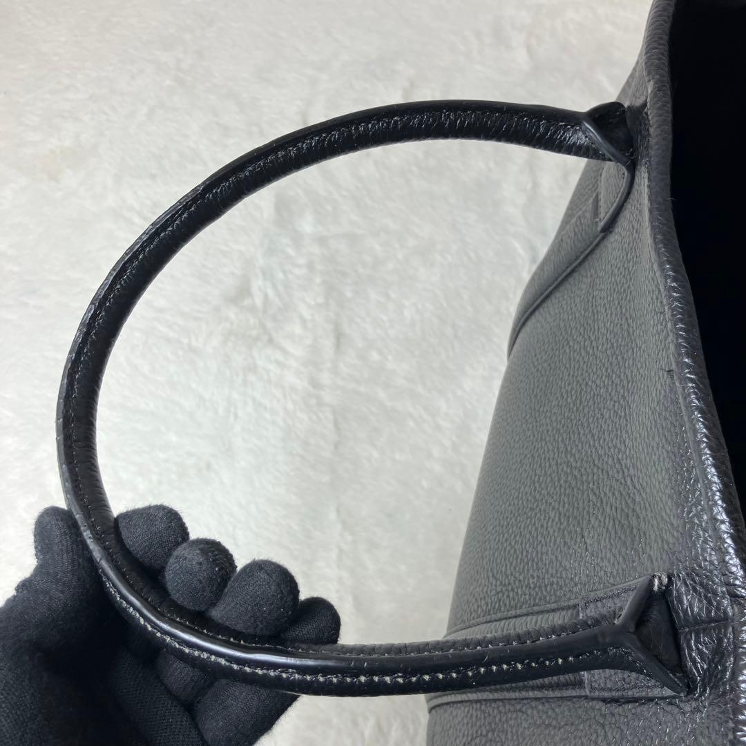 バーニーズニューヨーク✨メルセデスベンツ 別注 A4 本革 トートバッグ 黒