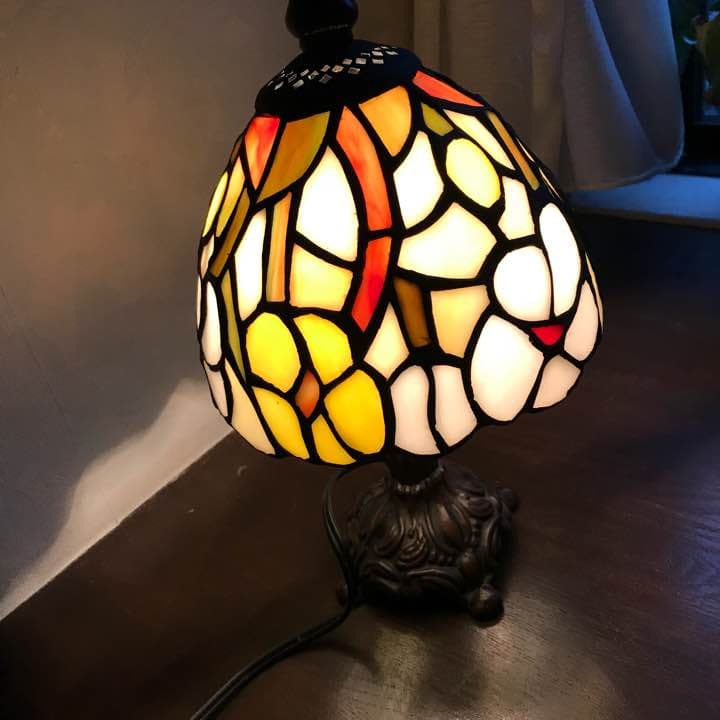 ステンドグラス ランプ 小型