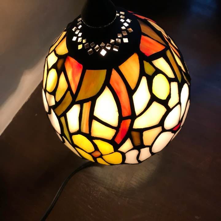 ステンドグラス ランプ 小型