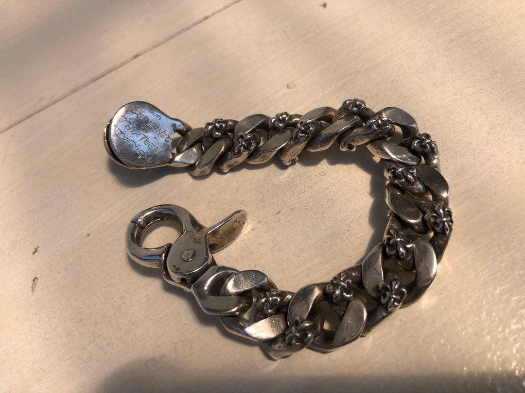 サーティーンデザインズブレスレットthirteen designs高額MFM