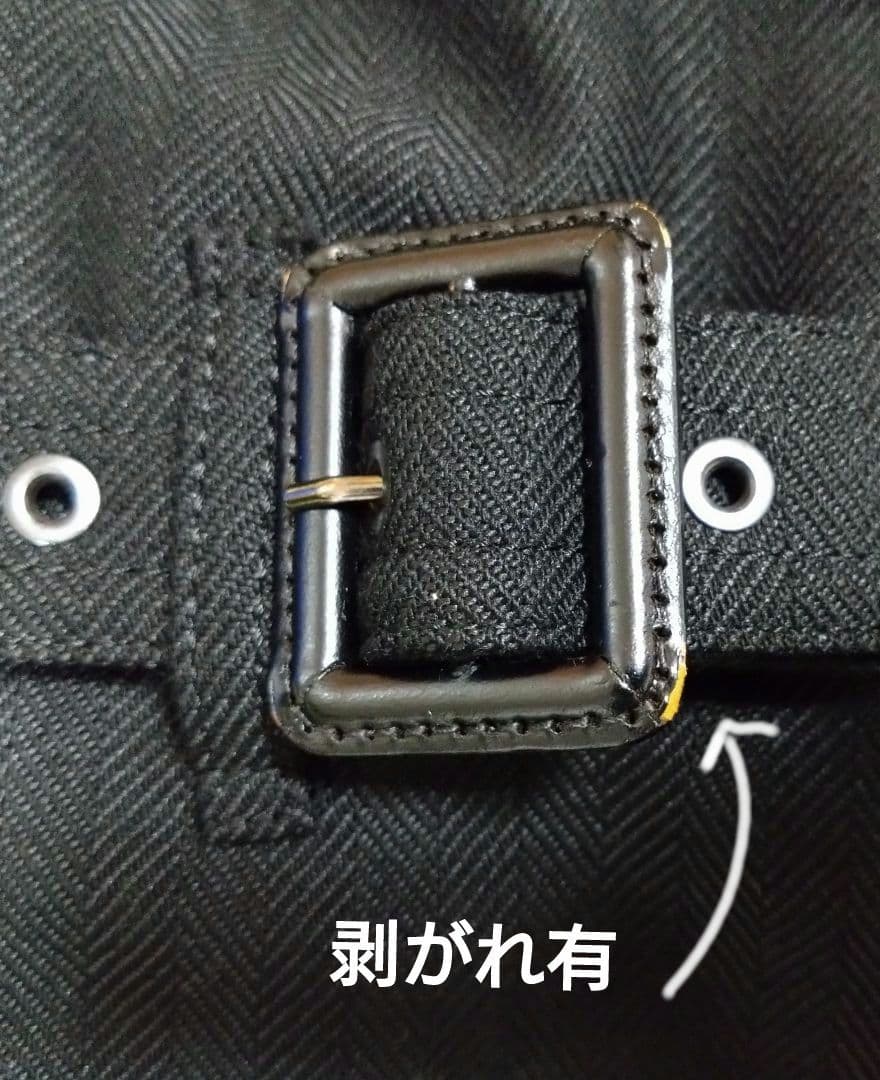 BURBERRY BLACKLABEL ウール混トレンチコート M 美品！