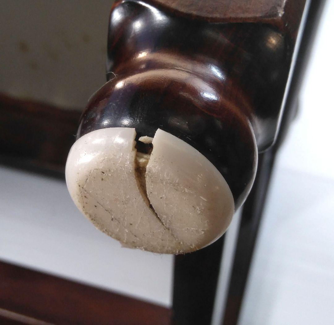 トーア ダークブラウン 木製椅子 クラシック スピンドルデザイン レトロイス