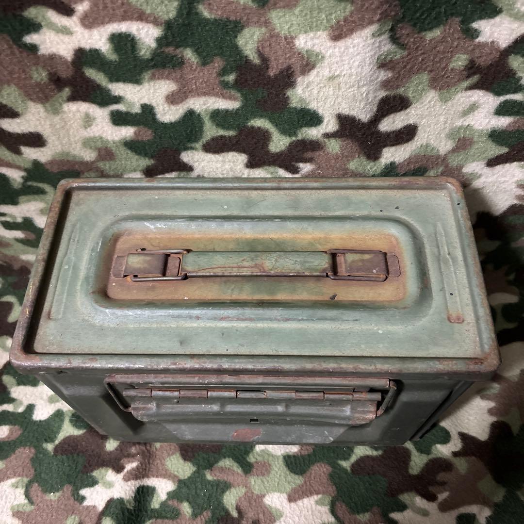 2点セット　フランス軍　CAL.50 AMMO BOX 米軍　TOOL BAG