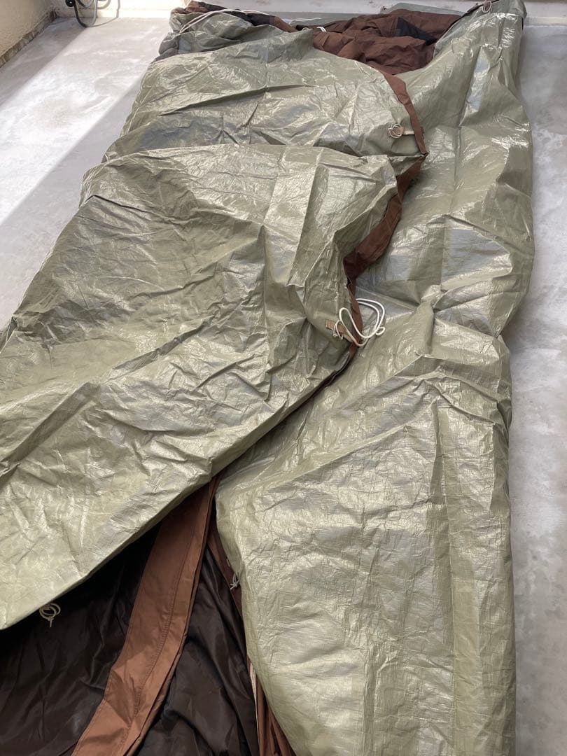 ニュートラルアウトドアブラウンキャンプテントTC テント 4.0 NT-TE21