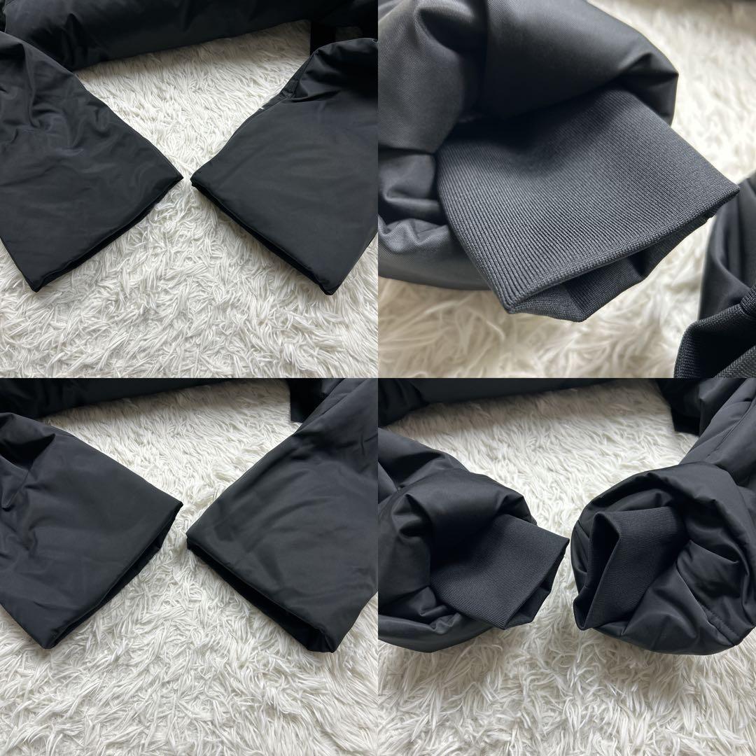 未使用級　ユニクロ　プラスジェイ　ハイブリッドダウンショートコート　XL 黒