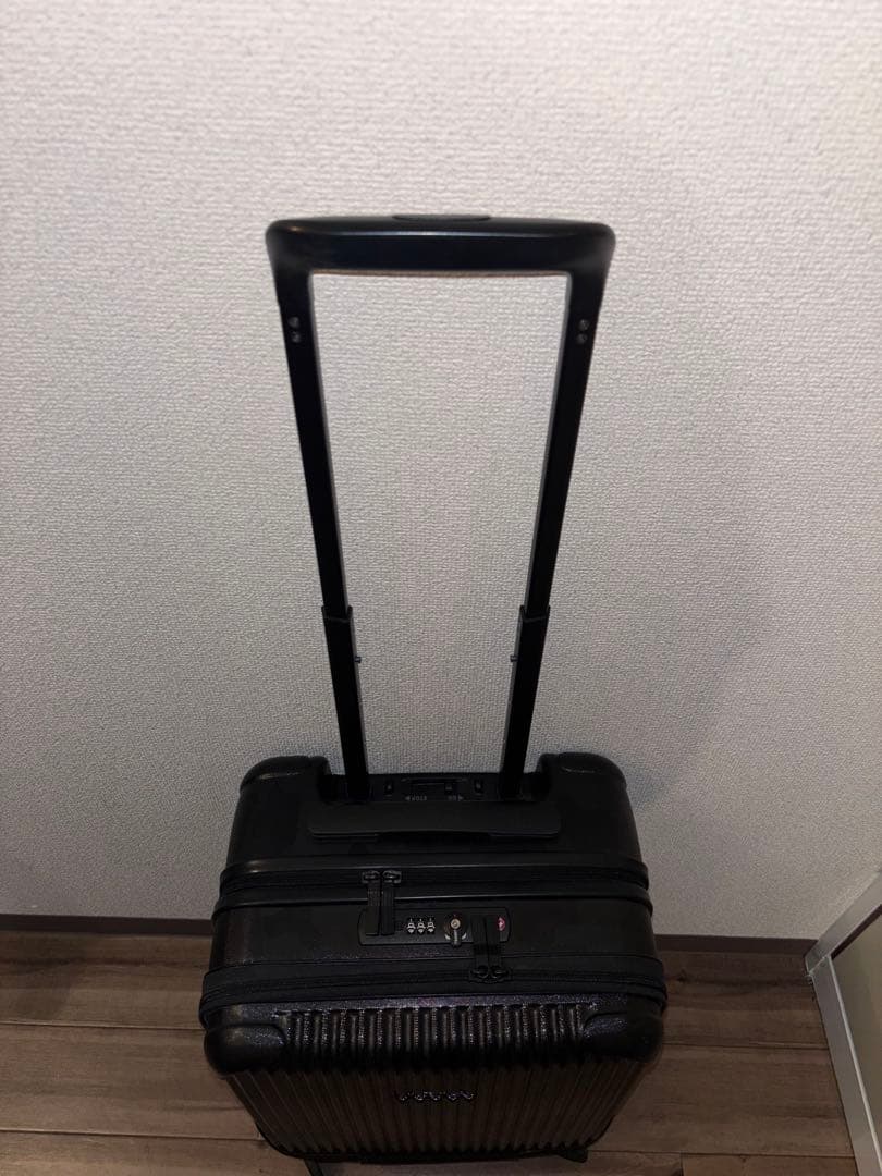 【希少】マスターピース キャリーケース 迷彩 ストッパー付 機内持込可 美品