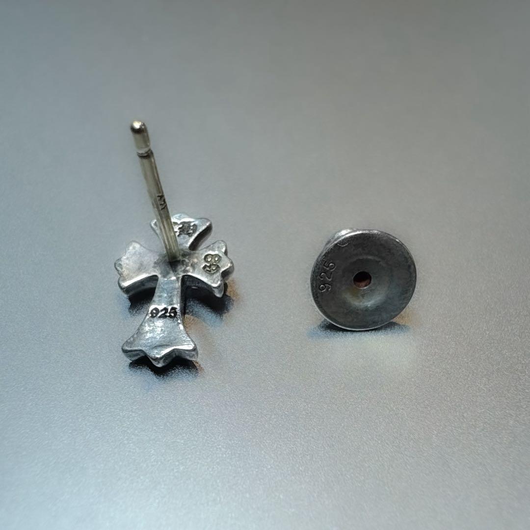 Chrome Heartsクロムハーツ ベビーファットスタッドクロス925