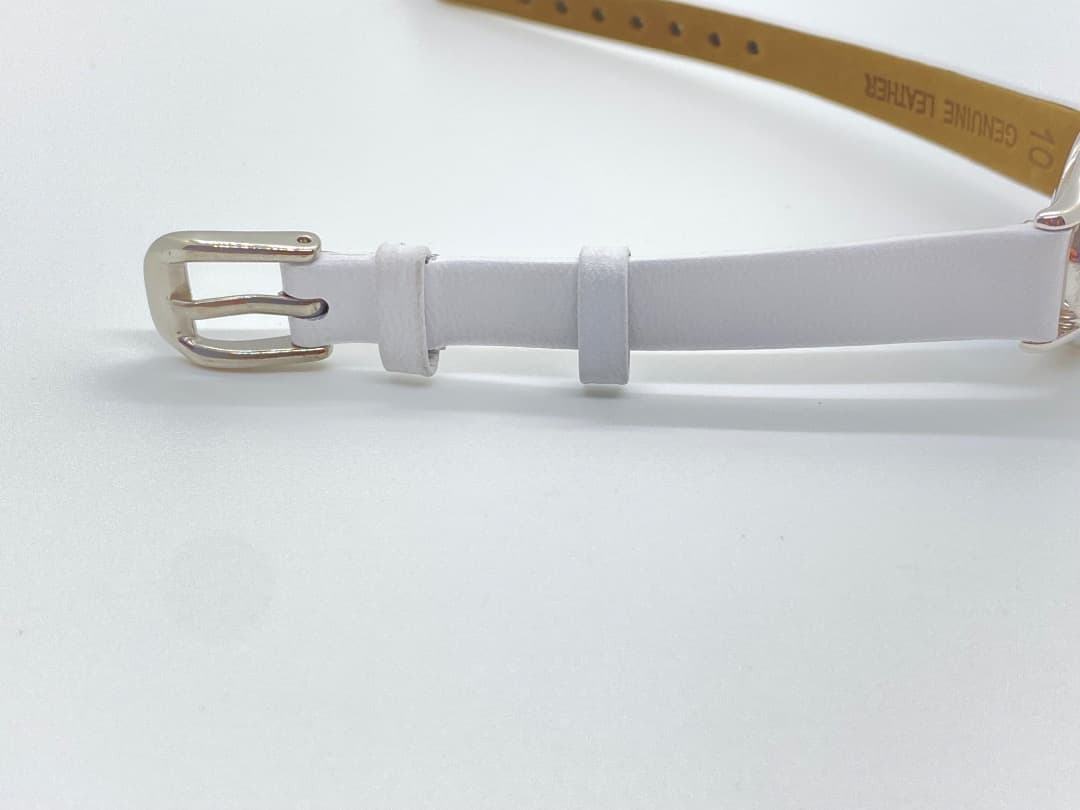 【新品電池・ベルト】SEIKO エクセリーヌ シェル オーバル 6Pダイヤ