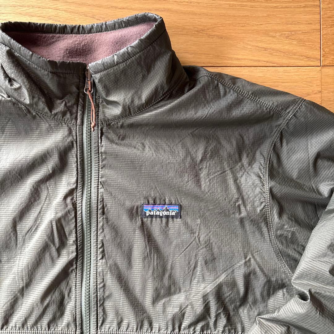 patagonia リバーシブル シェルド マイクロディニ ジャケット L