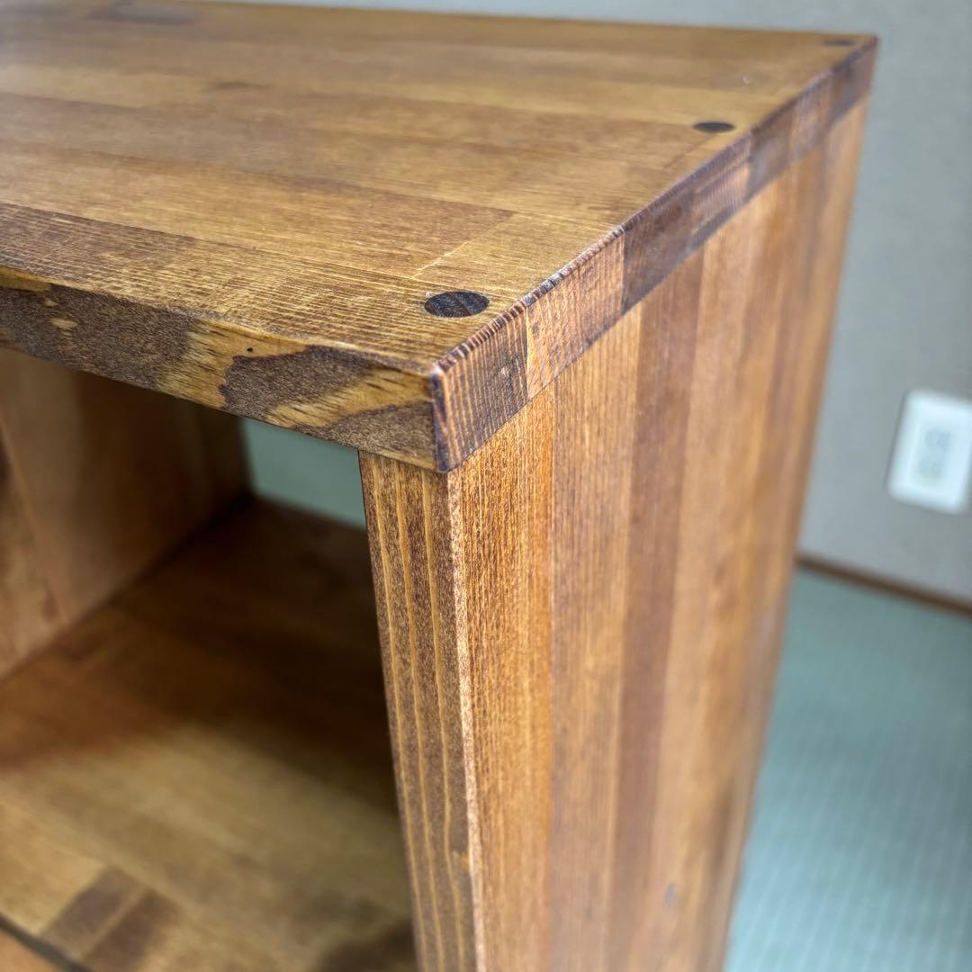 ハンドメイド　脚付きオープンシェルフ　オーダー受け付けます