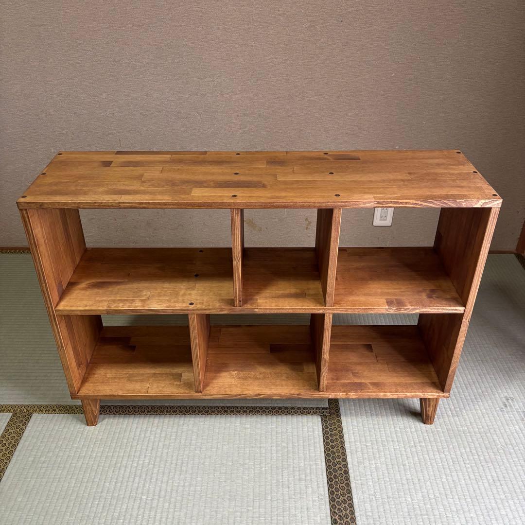 ハンドメイド　脚付きオープンシェルフ　オーダー受け付けます