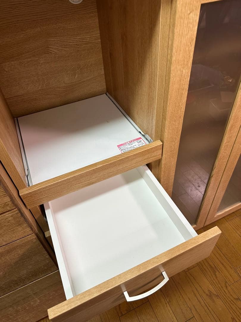 レンジボード 食器棚 コパン 幅100 【送料込】100MRB LBR