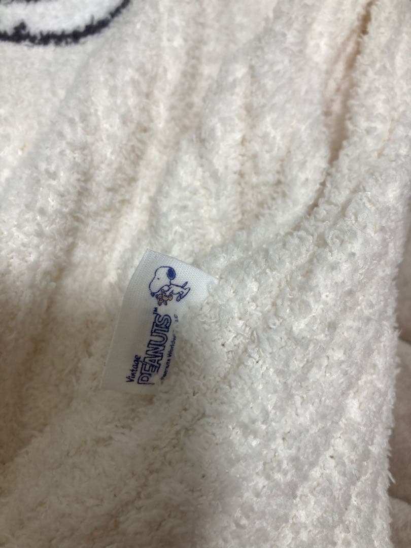 GELATO PIQUE SNOOPY×BEARジャガードショールカーディガン