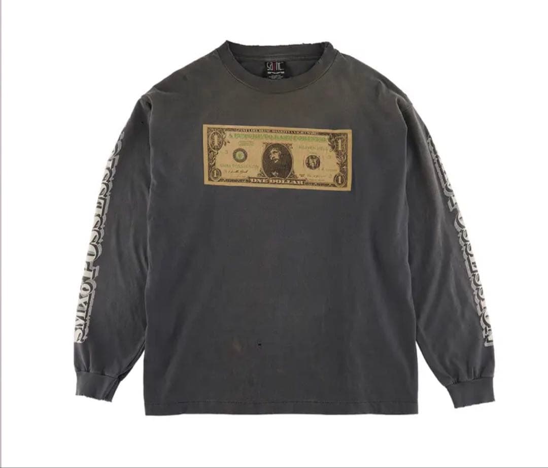 SAINT Mxxxxxx KMR_LS TEE/ $ サイズXL