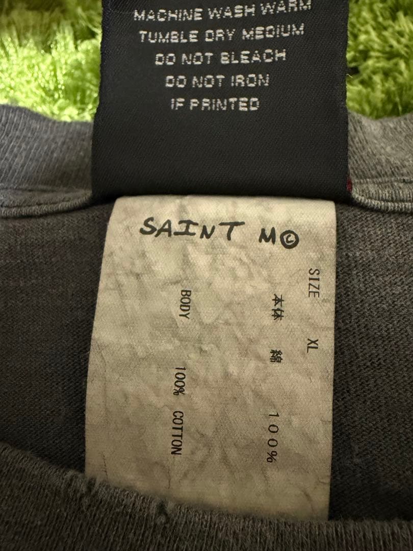 SAINT Mxxxxxx KMR_LS TEE/ $ サイズXL