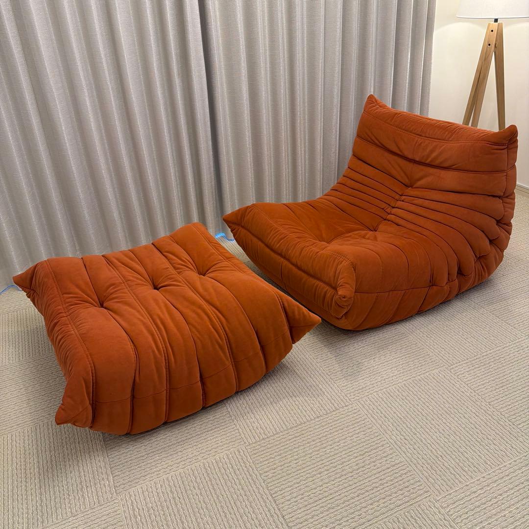 【ligne roset】リーンロゼ トーゴ1P パフ付