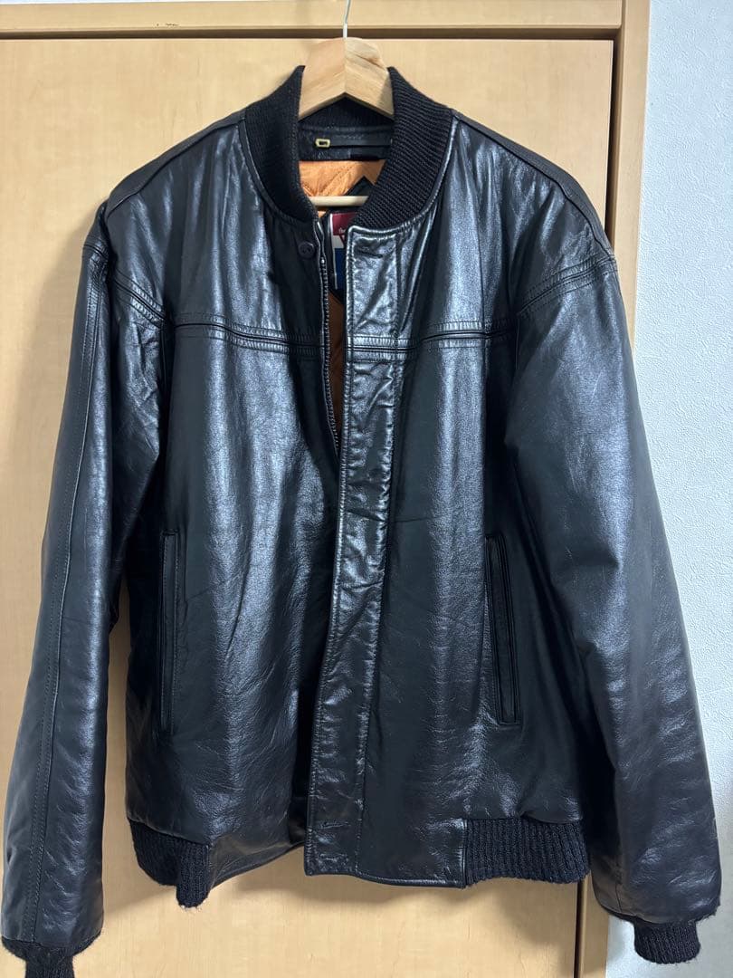 80s Catalina レザーダービージャケット