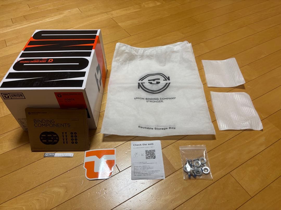 24-25 UNION FORCE M ビンディング ユニオン フォース 黒