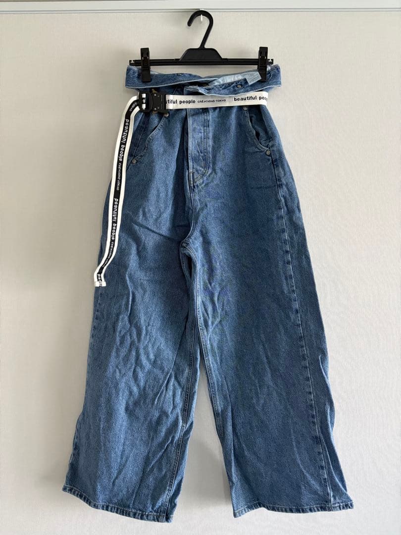 EDWIN×ETRE TOKYO 2wayハイライズサスデニムパンツ