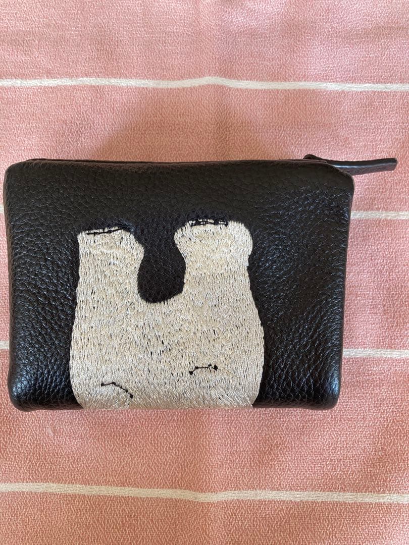 ⭐︎nori⭐︎イアパピヨネ　くま　 二つ折り財布　美品