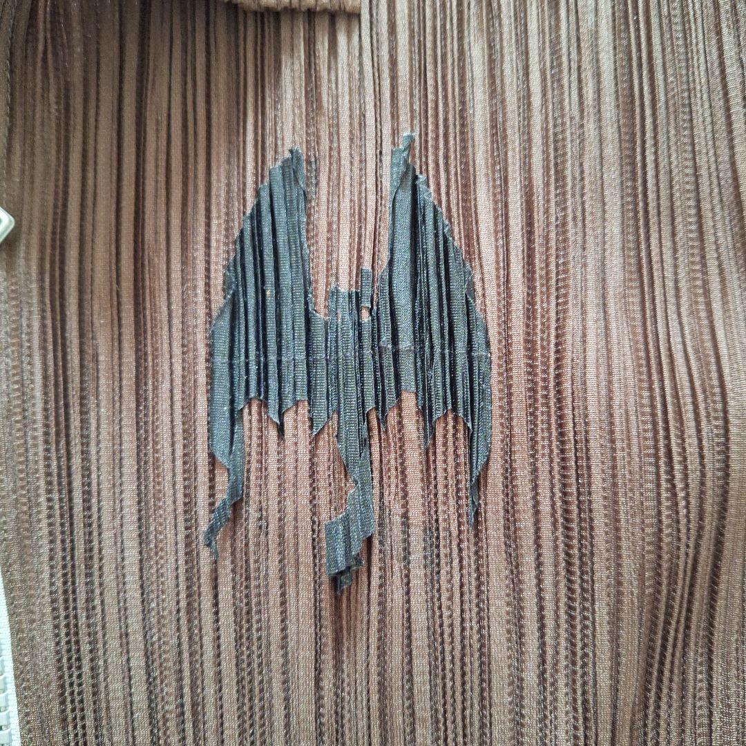 PLEATS PLEASE ブラウンワンピース