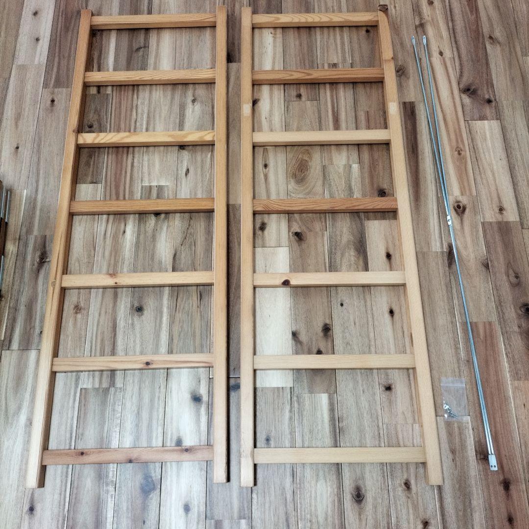 【無印良品】パイン材ユニットシェルフ　中　棚板2枚付き