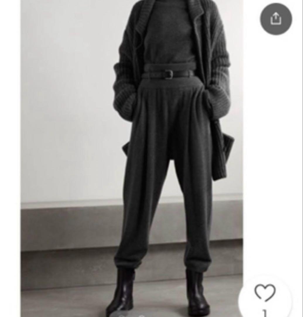 THE ROW カシミアとシルク混セーター