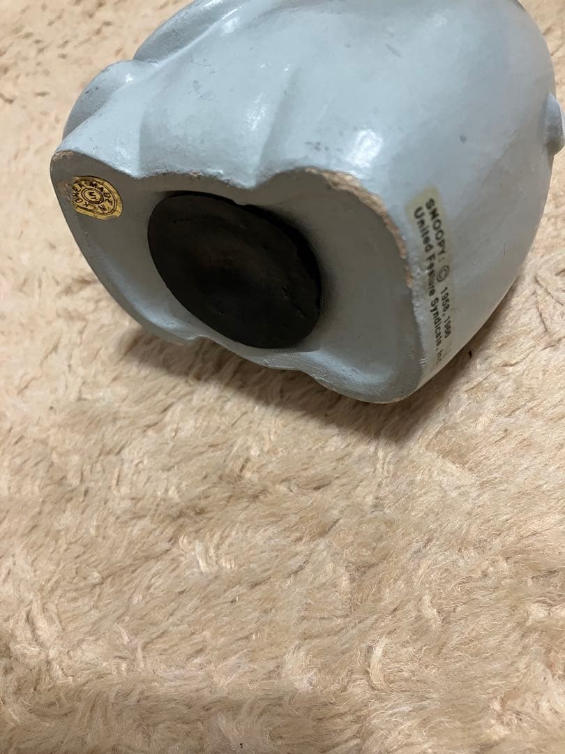 70’sDeterminedスヌーピーアニマルシリーズ貯金箱のセット