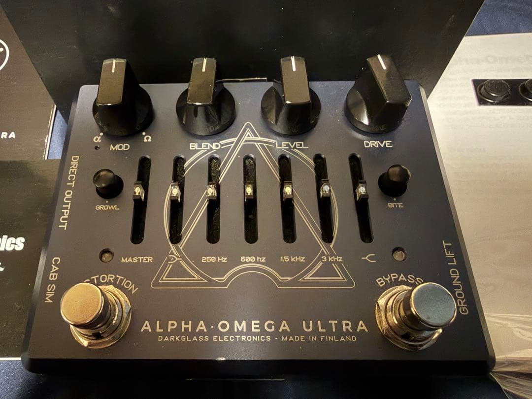 Darkglass ALPHA-OMEGA ULTRA ベースエフェクター