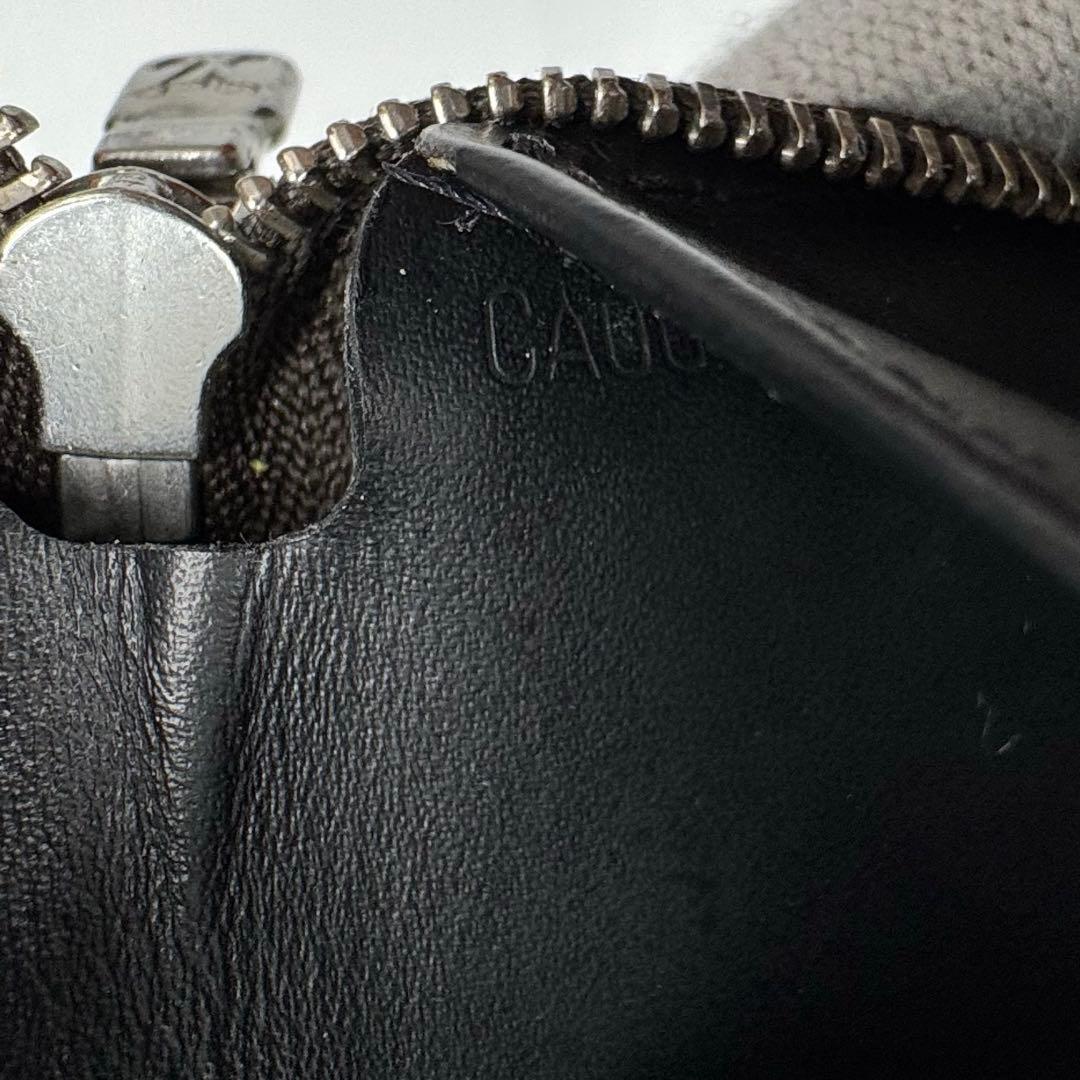 ルイヴィトン モノグラムグラセ ポルトビエ モネ レザー コンパクト財布 濃茶