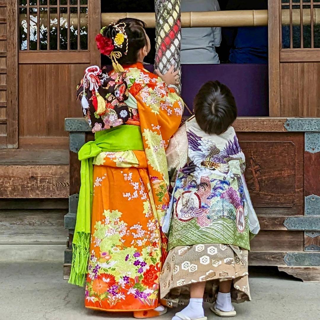 七五三 7歳 女の子 着物・帯・小物全般フルセット