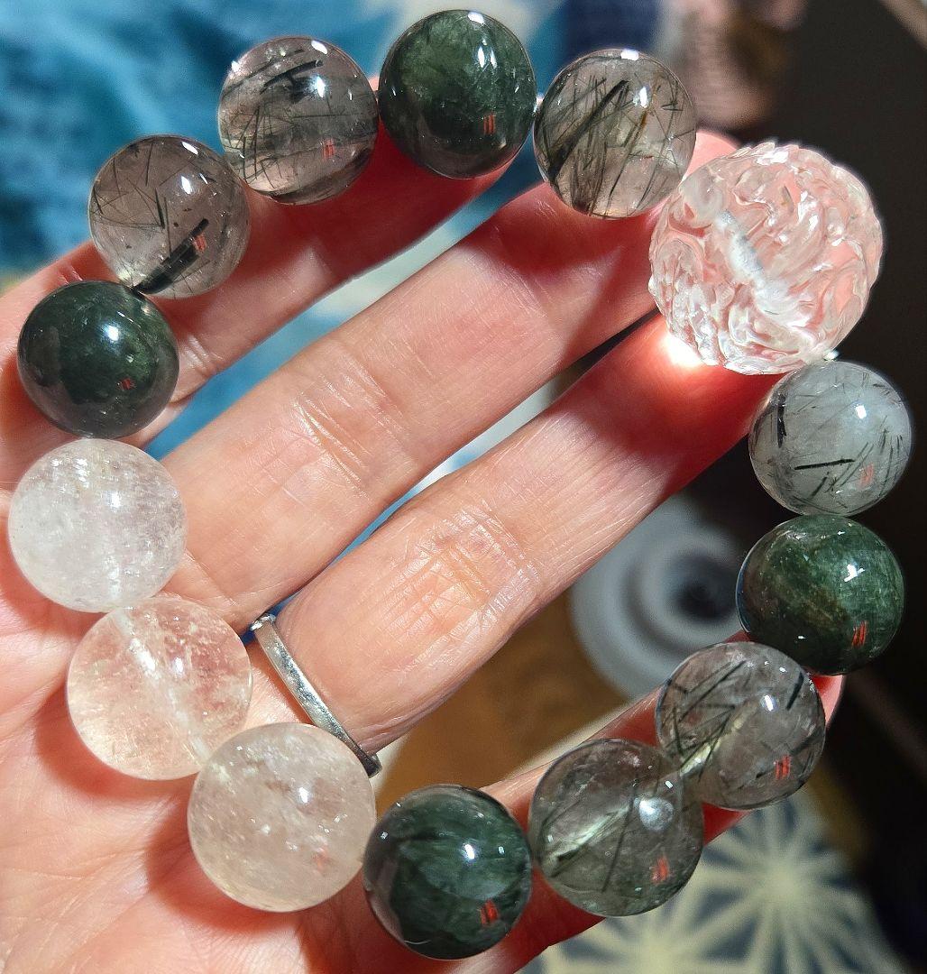 ✨光と癒しのプロテクションパワーブレス ガネーシュヒマール産水晶