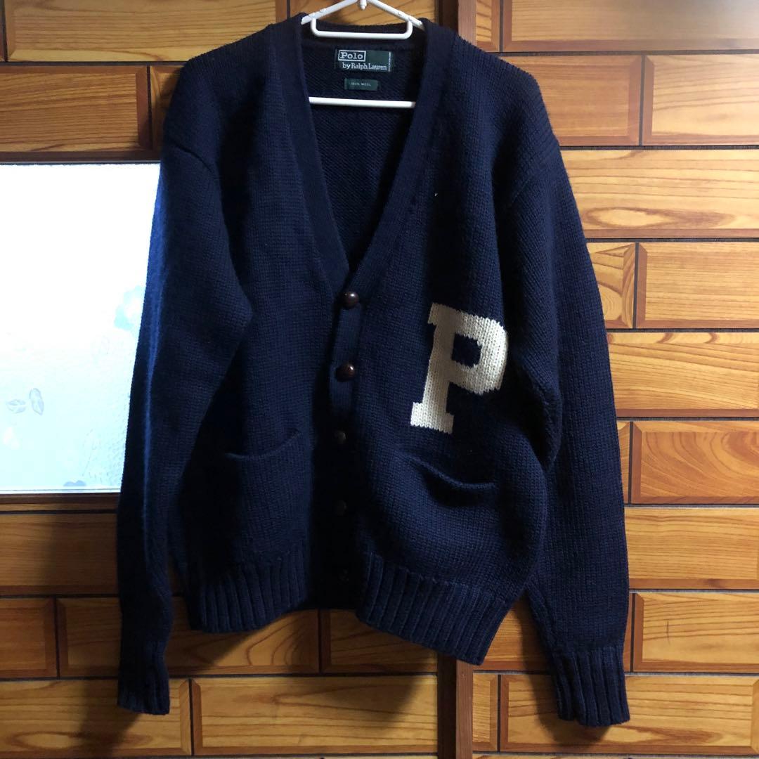 く*け様 80s Polo by Ralph Lauren ネイビー レタードカ