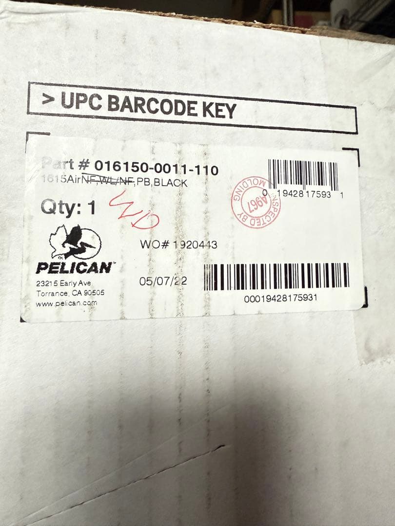 新品未開封‼️ ペリカン Pelican Air 1615 ペリカンケース