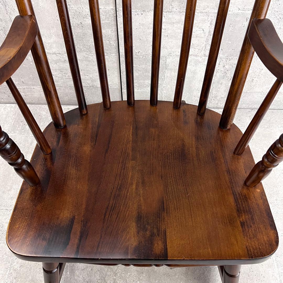 ロッキングチェア 木製　揺り椅子 送料無料