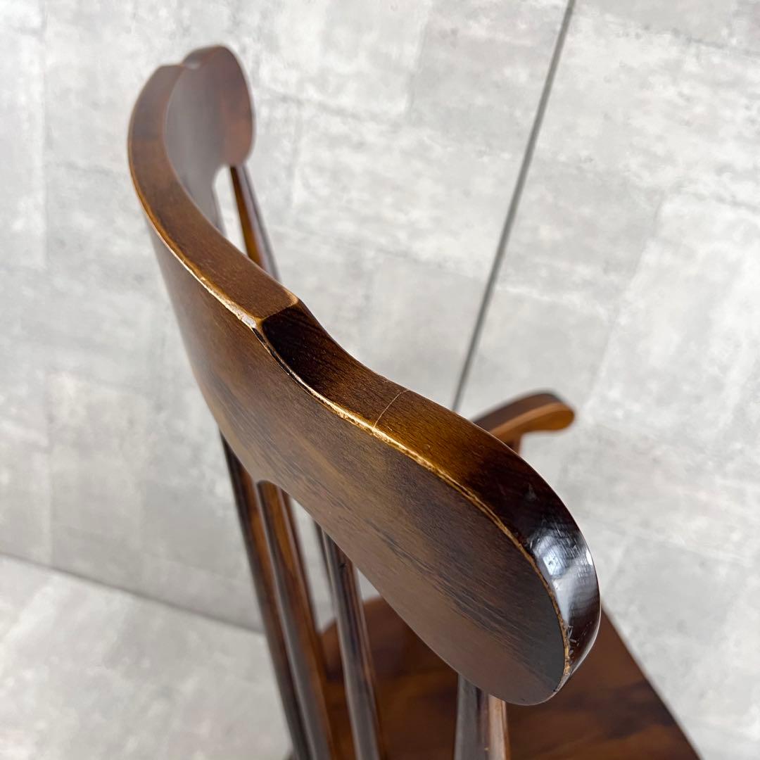 ロッキングチェア 木製　揺り椅子 送料無料