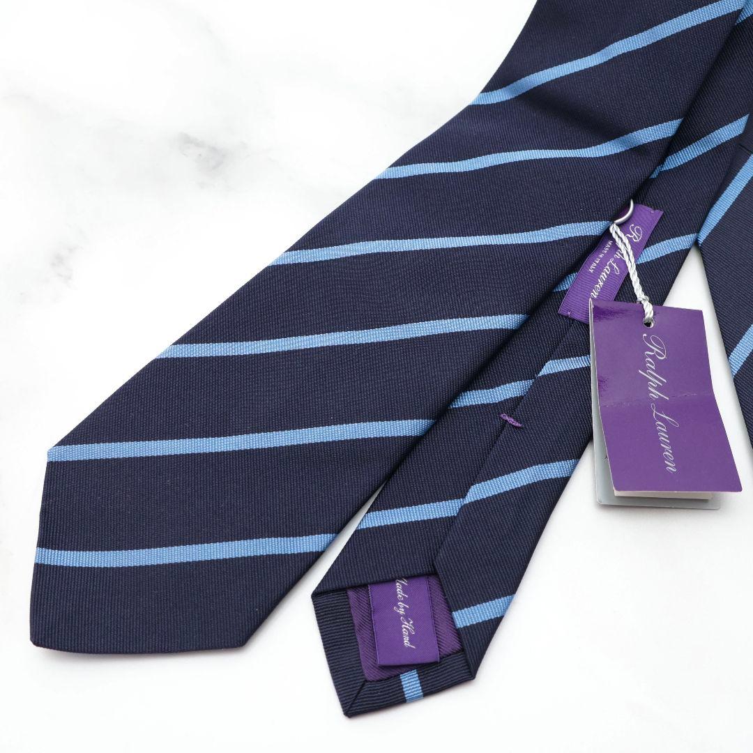 未使用に近いRalph Lauren ラルフローレン パープルレーベル ネクタイ