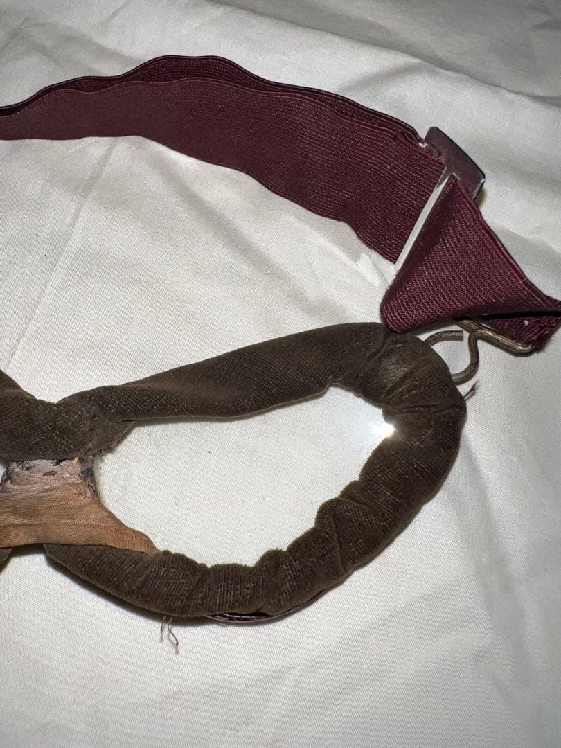 実物　旧日本軍　航空眼鏡