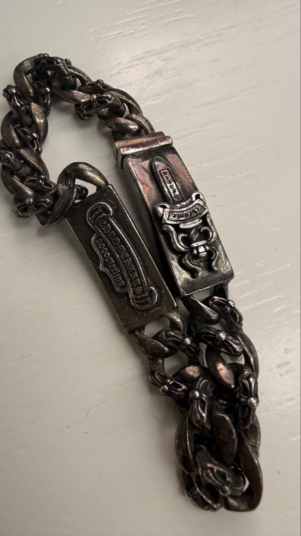 フローラル&ダガーIDブレスレット CH