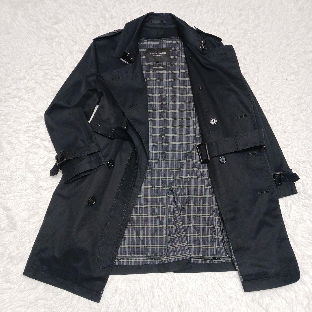 ブラックレーベルクレストブリッジ ライナー付き トレンチコート LL