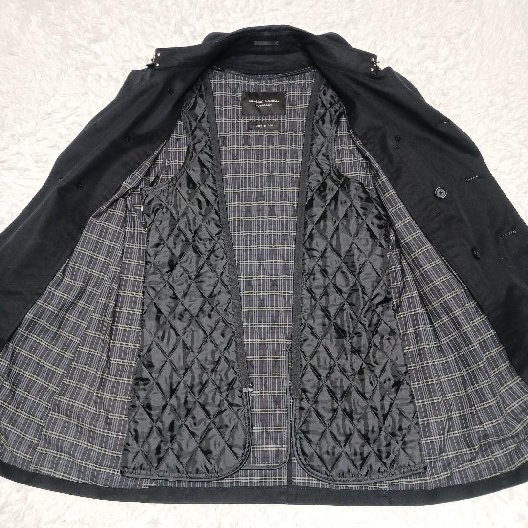 ブラックレーベルクレストブリッジ ライナー付き トレンチコート LL