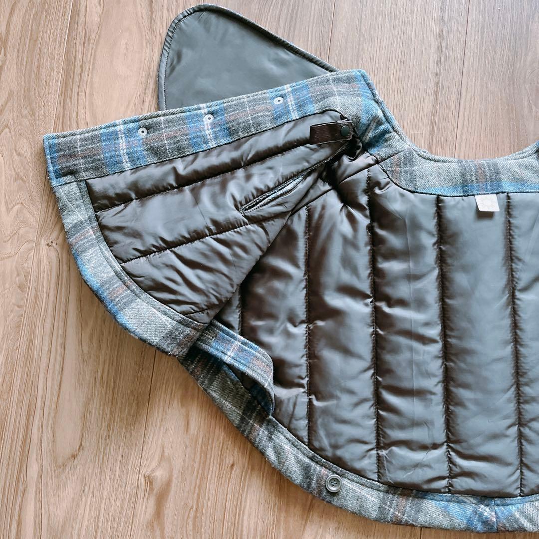 【メルカリ市限定価格】MARLMARL ポンチョ コート ホリデー限定チェック柄