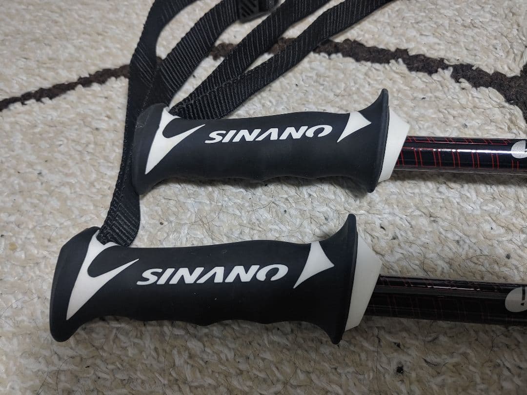 SINANO シナノ 伸縮式ストック スキーポール フリーX AL　状態良い