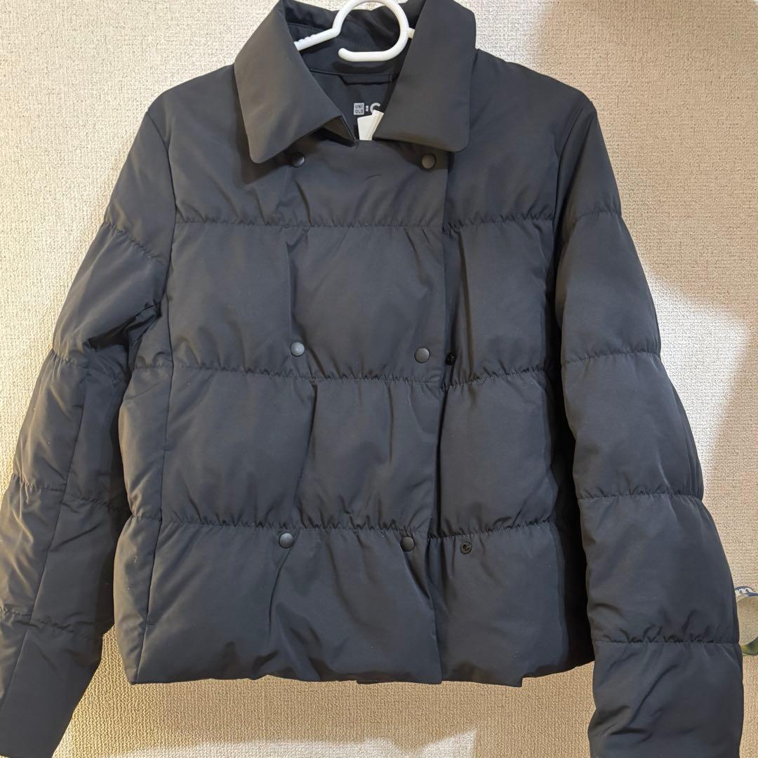 【新品未使用　タグ付き】ユニクロ　C　ダウン　ショートジャケット ブラック　S