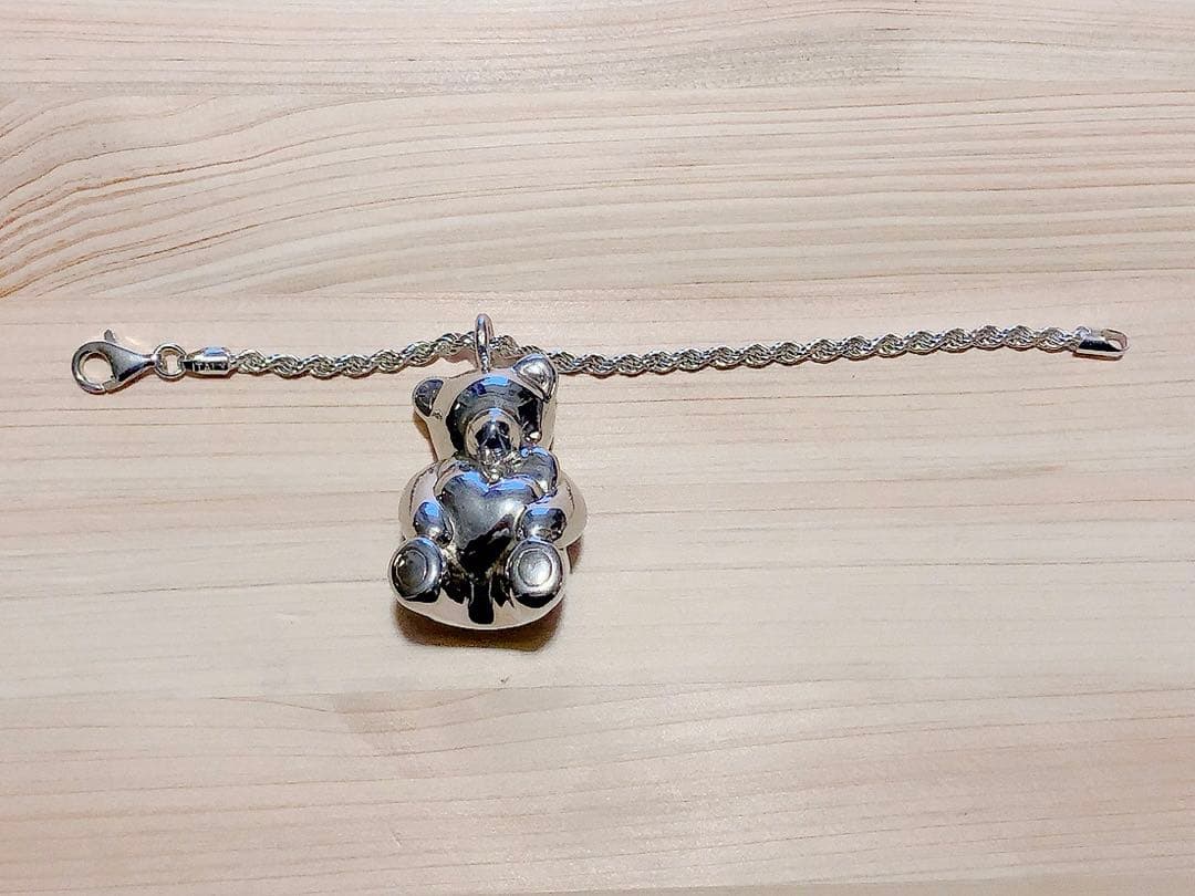 イタリアITS社製・純銀925S ″小ぐま“ キーホルダー : ヴィンテージ