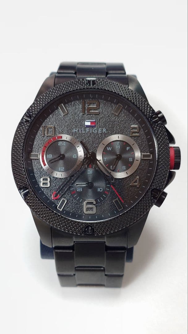 B*M様   ブラック クロノグラフ腕時計